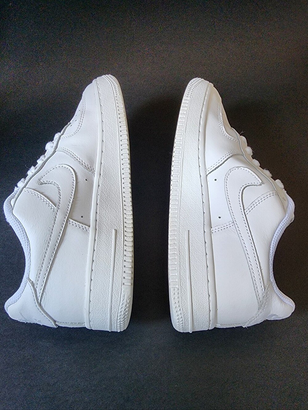 NIKE AIR FORCE 1 " SWAROVSKI CUSTOMIZED " WOMEN US SIZE 6 GREAT COND - Picture 9 of 13